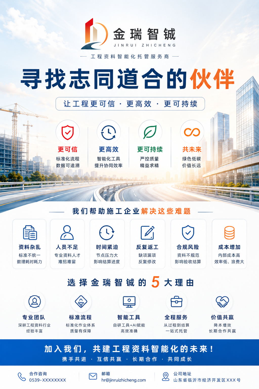 金瑞智铖招商海报